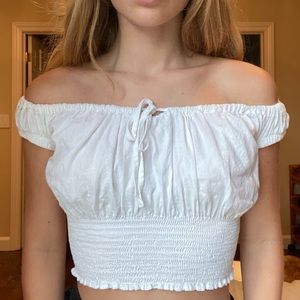 White John Gault top.